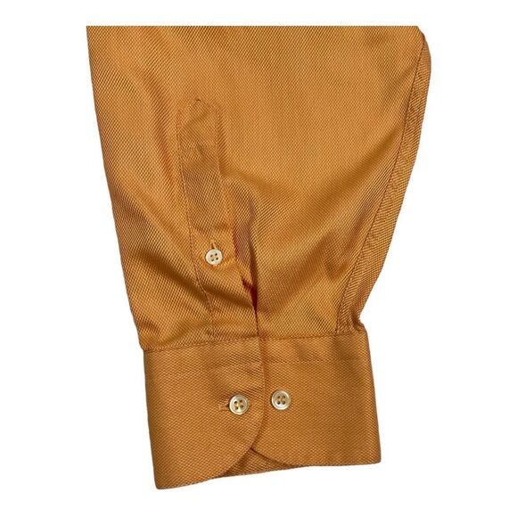 St Croix Mens Button Down Long Sleeve Shirt Burnt Orange Size XL - Picture 2 of 12